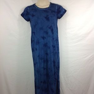 Tie Dye Maxi T Shirt Dress